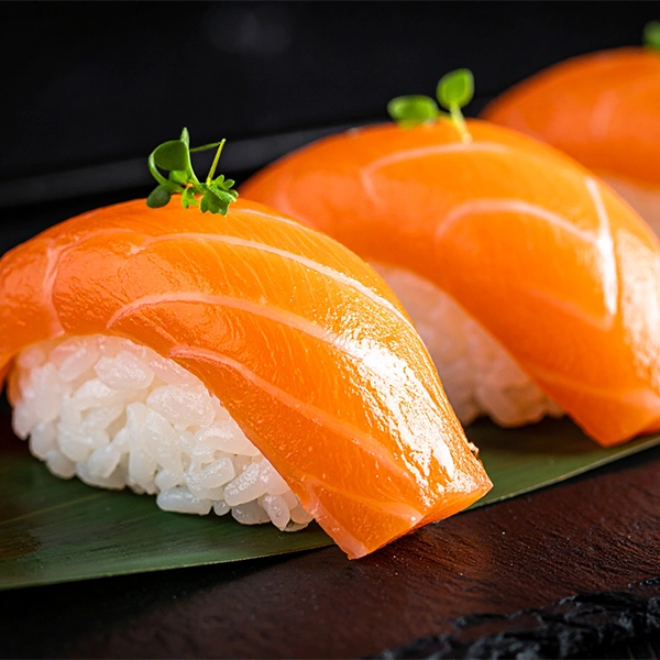 Smoked Salmon Sushi